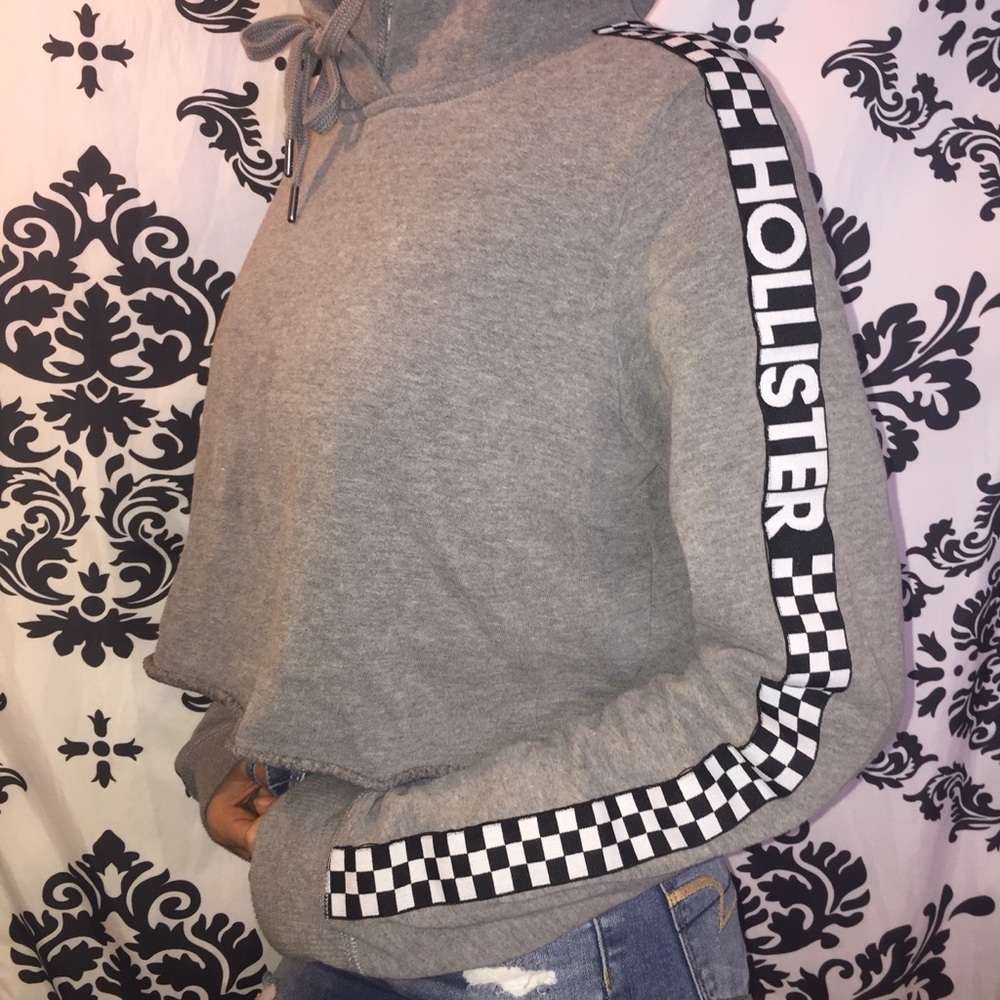 Cropped Hollister Hoodie